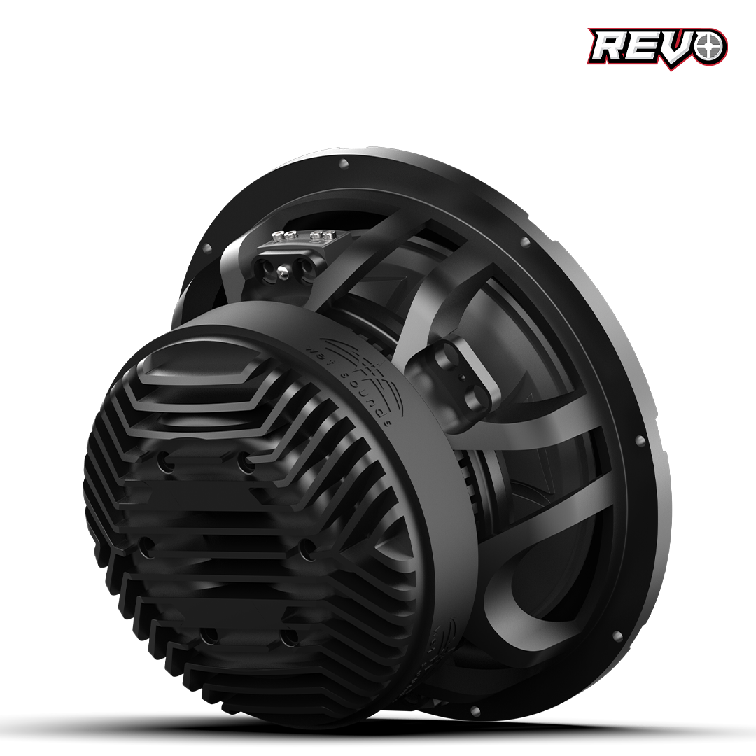 WET SOUNDS- REVO 12 XXX V4-B | Wet Sounds REVO Series XXX 12-inch SPL Marine Subwoofer - Dual 2Ω Black