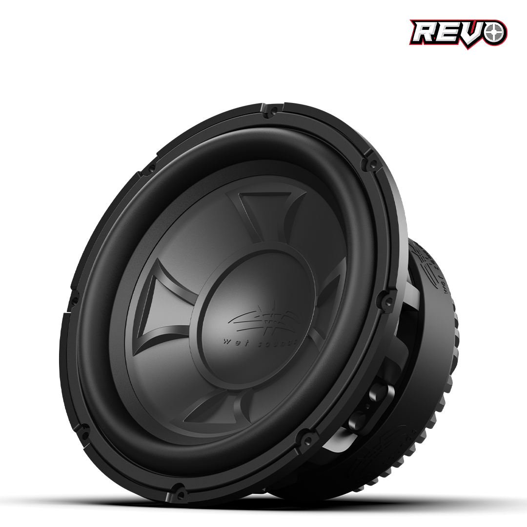 WET SOUNDS- REVO 12 XXX V4-B | Wet Sounds REVO Series XXX 12-inch SPL Marine Subwoofer - Dual 2Ω Black