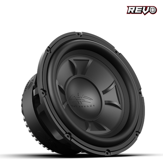 WET SOUNDS- REVO 12 XXX V4-B | Wet Sounds REVO Series XXX 12-inch SPL Marine Subwoofer - Dual 2Ω Black