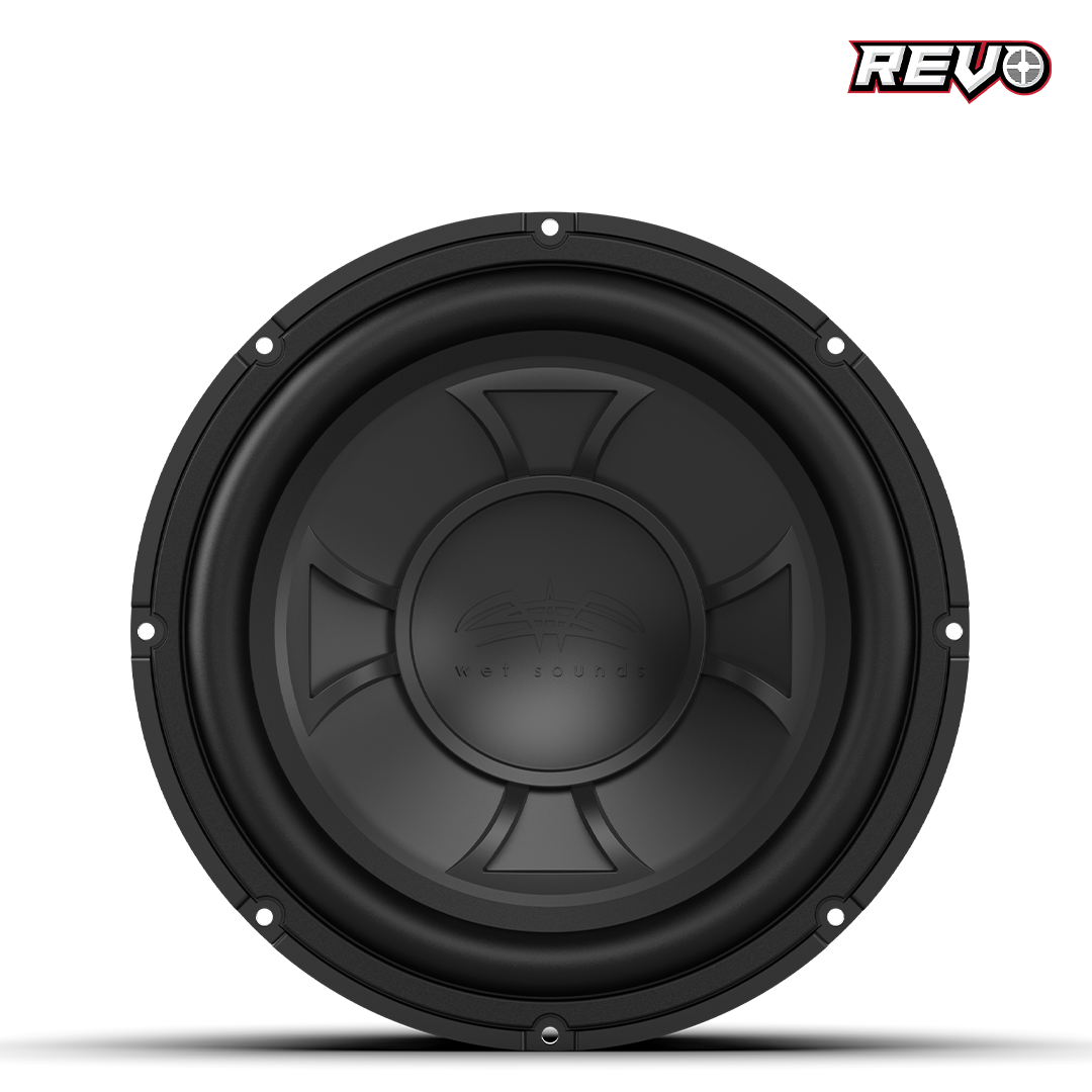 WET SOUNDS- REVO 12 XXX V4-B | Wet Sounds REVO Series XXX 12-inch SPL Marine Subwoofer - Dual 2Ω Black