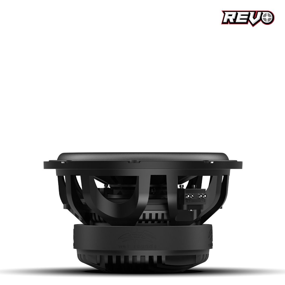 WET SOUNDS- REVO 12 XXX V4-B | Wet Sounds REVO Series XXX 12-inch SPL Marine Subwoofer - Dual 2Ω Black