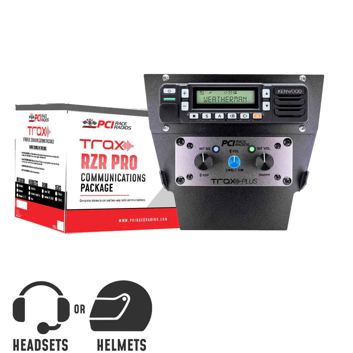 PCI- RZR PRO TRAX STEREO COMPLETE COMMUNICATIONS PACKAGE