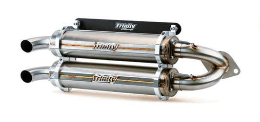 TRINITY RACING- STAINLESS STEEL RZR XP 1000 SLIP ON (2015-2023) TR-4118S-SS