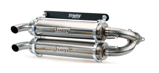 TRINITY RACING- STAINLESS STEEL RZR PRO XP / TURBO R SLIP ON TR-4173S-SS