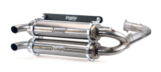 TRINITY RACING- STAINLESS STEEL RZR PRO XP / TURBO R FULL SYSTEM