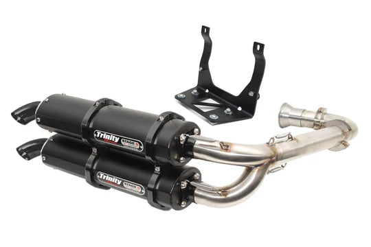 TRINITY RACING- MAVERICK X3 DUAL FULL EXHAUST TR-4161D