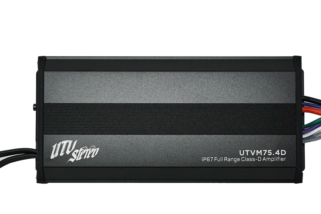UTV STEREO- M-SERIES 600W 4-CHANNEL AMPLIFIER | UTVM-75.4D