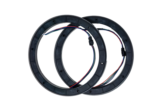 UTV STEREO- 8" RGB LED SPEAKER RINGS (PAIR) | UTVS-8LSR