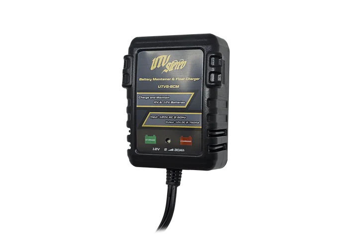 UTV STEREO- 12V AUTOMATIC BATTERY CHARGER/MAINTAINER | UTVS-BCM