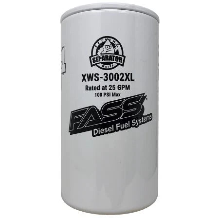 DIESELR- FASS Fuel Systems Extended Length Extreme Water Separator (XWS3002XL)