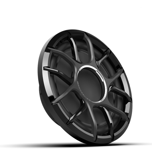 WET SOUNDS- ZERO 12 S4 XZ-B | Wet Sounds Zero Series™ 12-inch 4Ω High-Output Sealed Enclosure Marine Subwoofer with Black XZ Grille