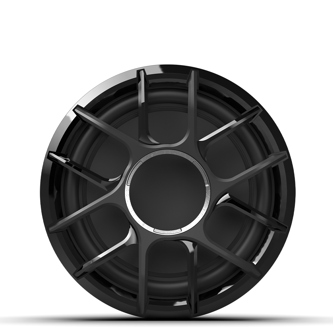 WET SOUNDS- ZERO 12 S4 XZ-B | Wet Sounds Zero Series™ 12-inch 4Ω High-Output Sealed Enclosure Marine Subwoofer with Black XZ Grille