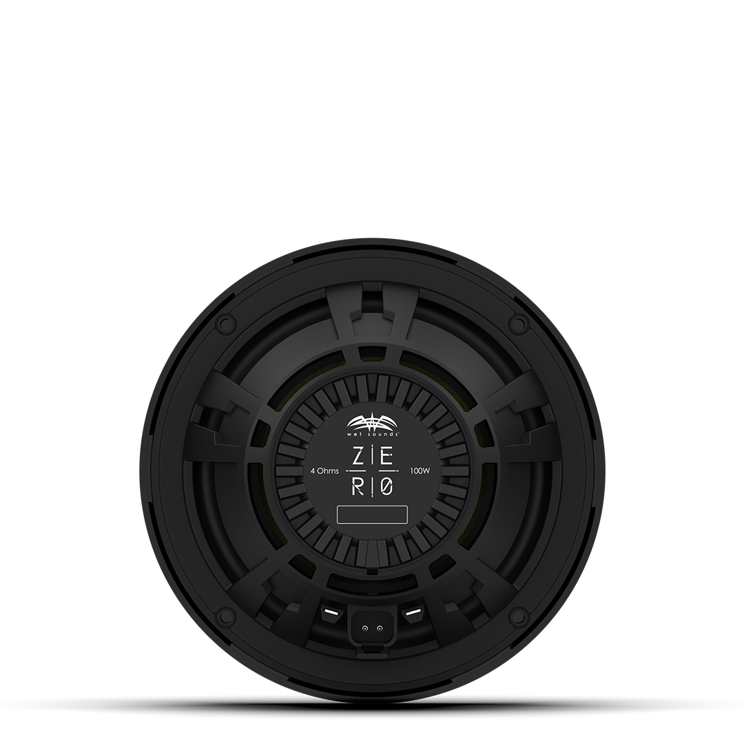 WET SOUNDS- ZERO 6 XZ-B | Zero Series™ 6.5-inch High-Output Component Style Coaxial Speakers - Black