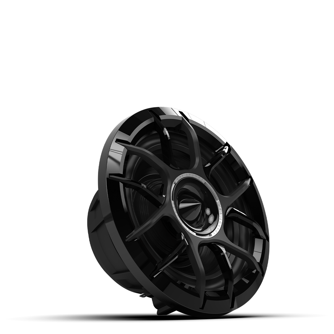 WET SOUNDS- ZERO 6 XZ-B | Zero Series™ 6.5-inch High-Output Component Style Coaxial Speakers - Black