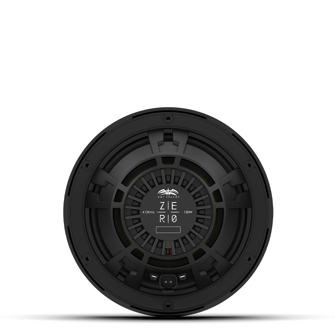 WET SOUNDS- ZERO 8 XZ-B | Zero Series™ 8-inch High-Output Component Style Coaxial Speakers - Black