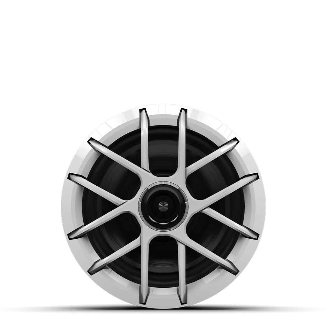 WET SOUNDS- ZERO 8 XZ-W | Zero Series™ 8-inch High-Output Component Style Coaxial Speakers - White