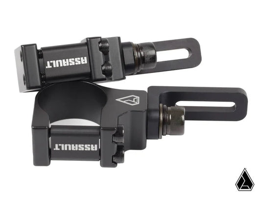 ASSAULT INDUSTRIES- ASSAULT INDUSTRIES 90 DEGREE TOP TUBE LIGHT BAR MOUNT BRACKETS (SET OF 2)