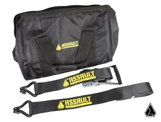 ASSAULT INDUSTRIES- ASSAULT INDUSTRIES ALPHA RATCHET STRAPS (TIE-DOWN STRAPS)