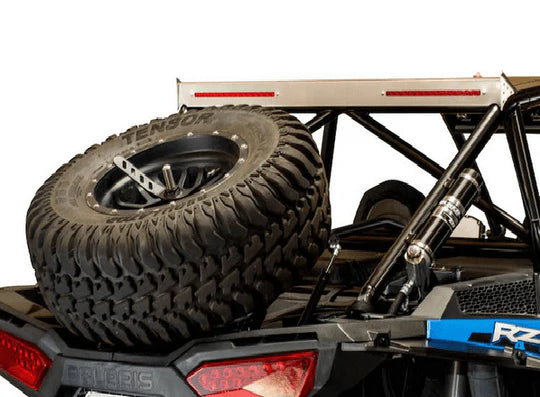 TRINITY RACING- HIGH CLEARANCE SPARE TIRE CARRIER - RZR XP1000/TURBO TR-M4001