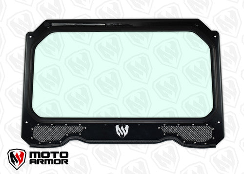 MOTO ARMOR- Full Glass Windshield with Vents for 900, 1000, Turbo