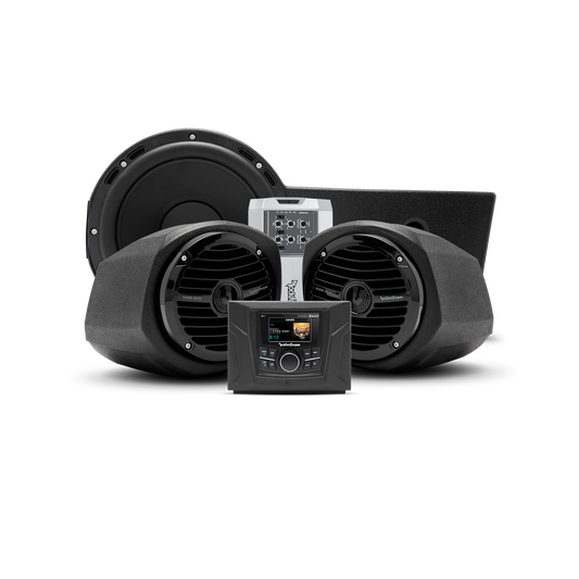 ROCKFORD FOSGATE- 400 watt stereo, front lower speaker, and subwoofer kit for select Polaris GENERAL® models GNRL-STAGE3