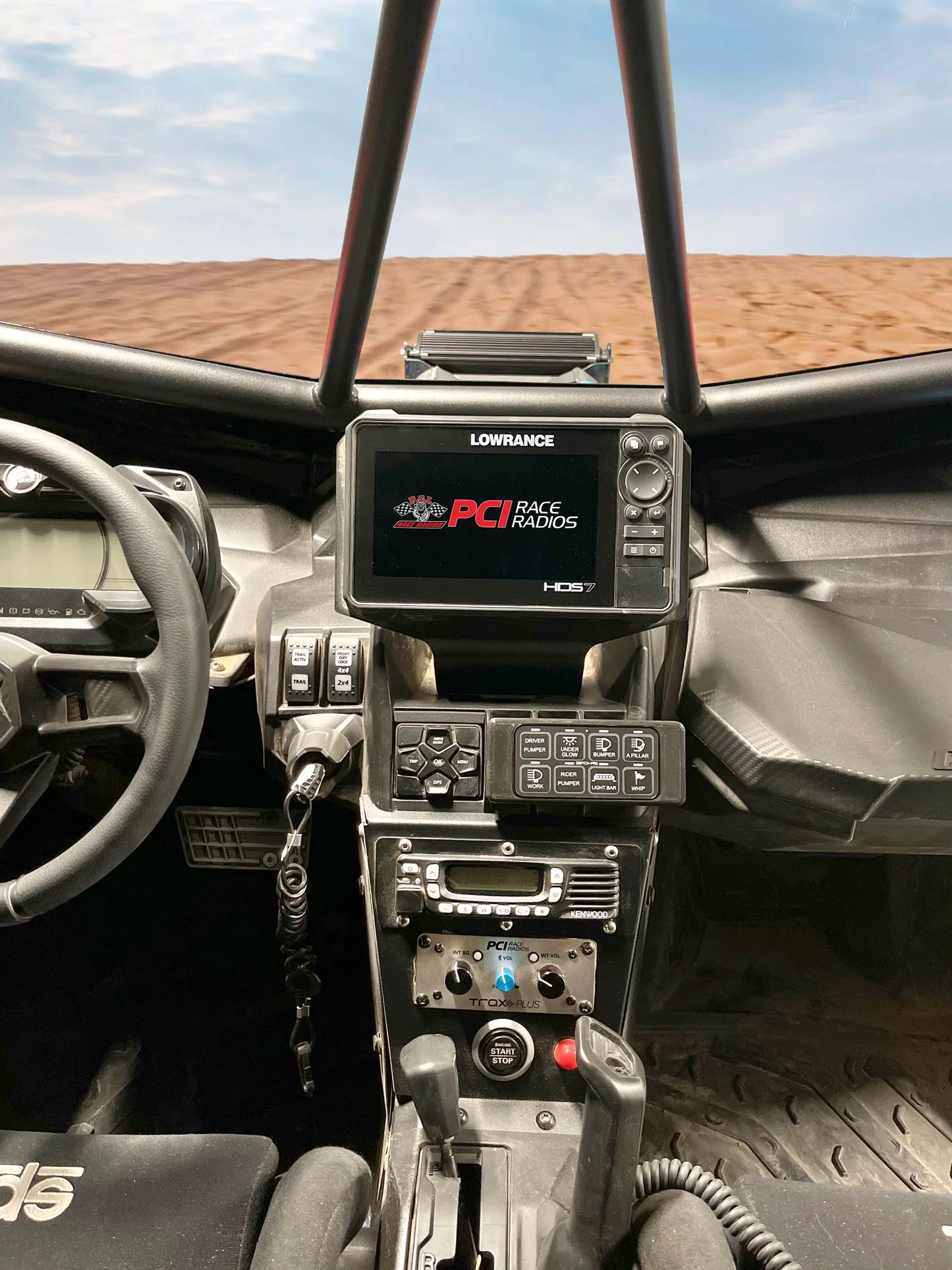 PCI- CANAM X3 ELITE FS AND HDS LIVE GPS BRACKET