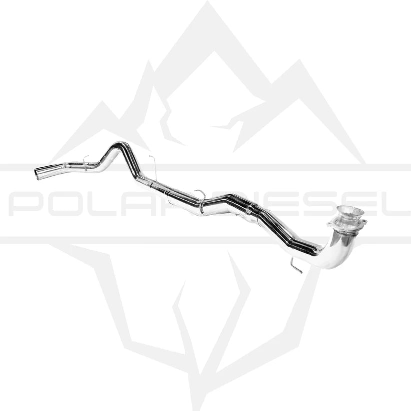 DIESELR- 2017-2023 Duramax 6.6L 5" Polished Polar Exhaust