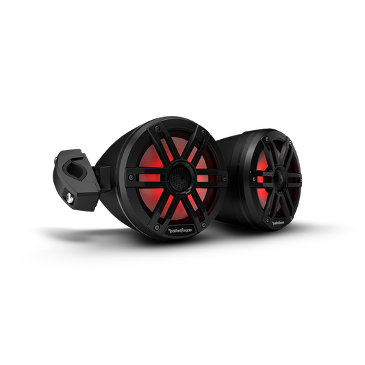 ROCKFORD FOSGATE- M1 6.5” Color Optix™ Moto-Can Speakers (pr) M1WL-65MB