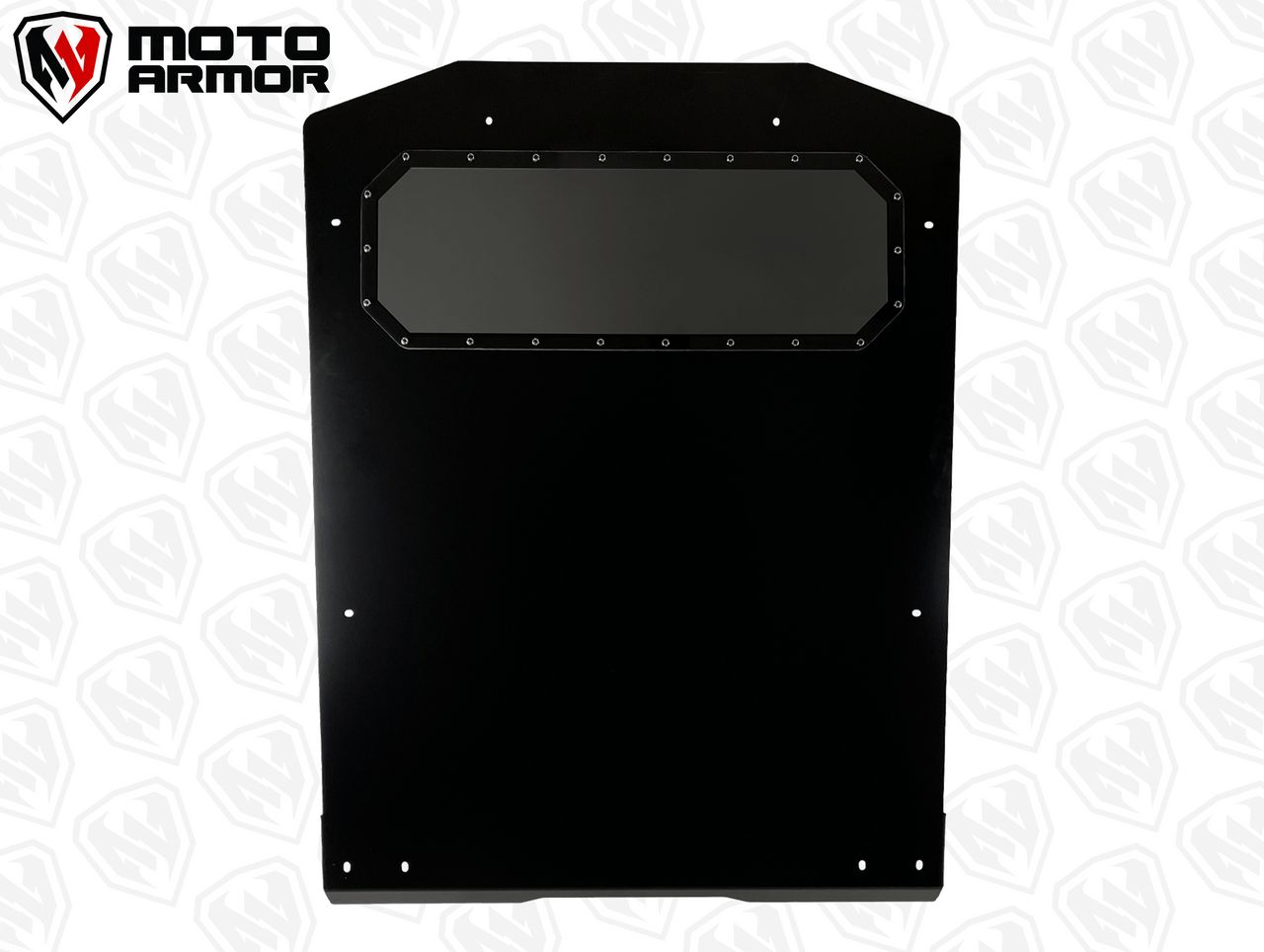 MOTO ARMOR- Aluminum Roof (With Sunroof) RZR Turbo S 2 Seat Black