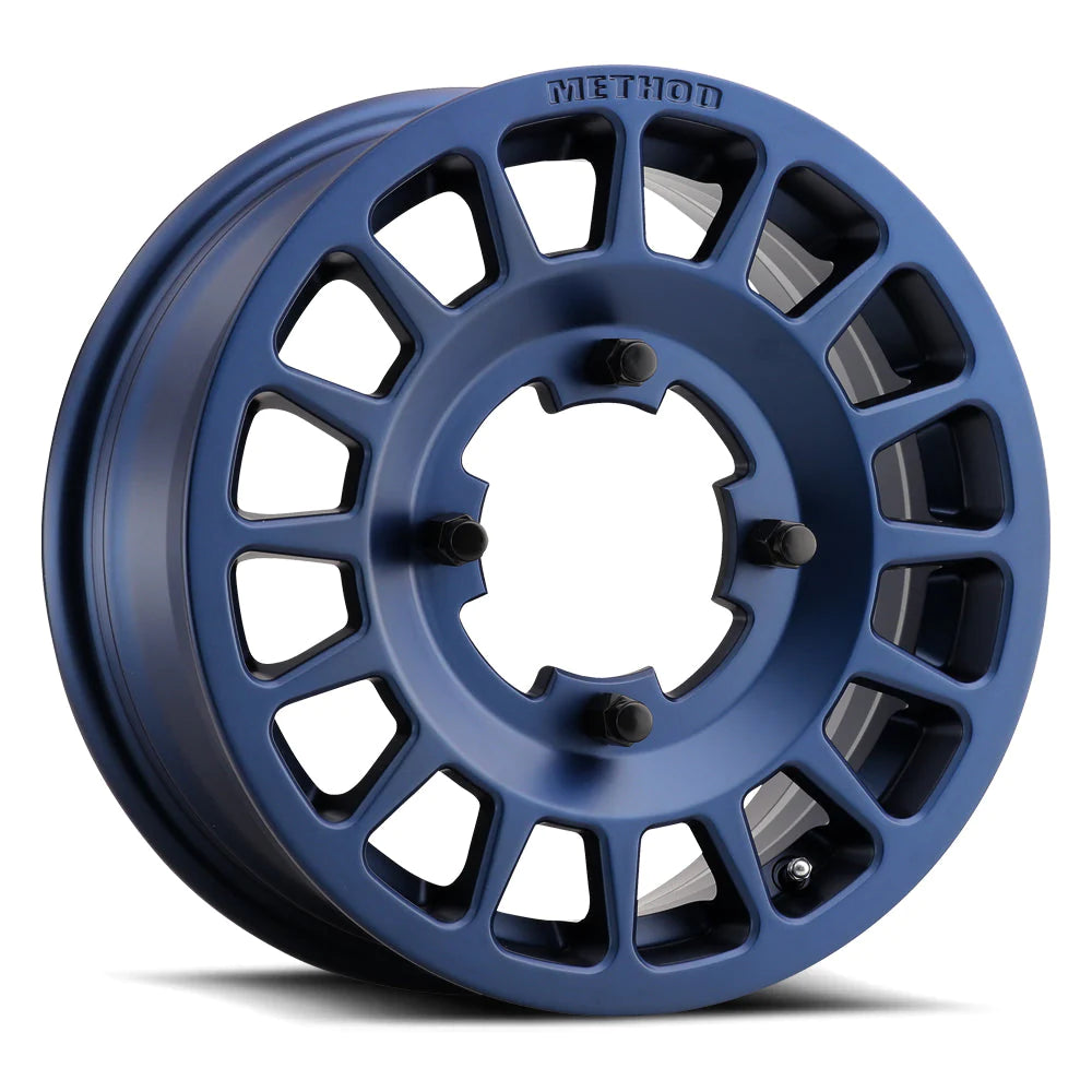 METHOD RACE WHEELS- 414- MARKDOWN UTV BEAD GRIP BAHIA BLUE