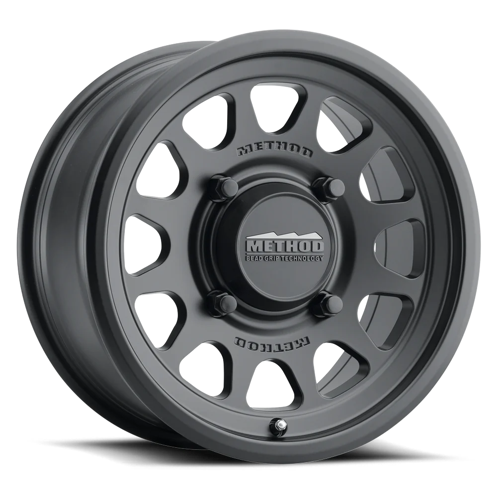 METHOD RACE WHEELS- 414 UTV BEAD GRIP MATTE BLACK