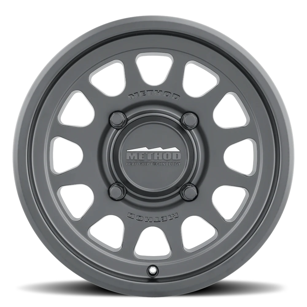 METHOD RACE WHEELS- 414 UTV BEAD GRIP MATTE BLACK