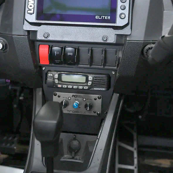 PCI- RZR PRO SERIES VERTICAL RADIO AND INTERCOM BRACKET