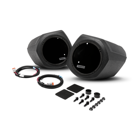 ROCKFORD FOSGATE- 6.5" front lower speaker enclosures for select Polaris GENERAL® models RFGNRL-FSE