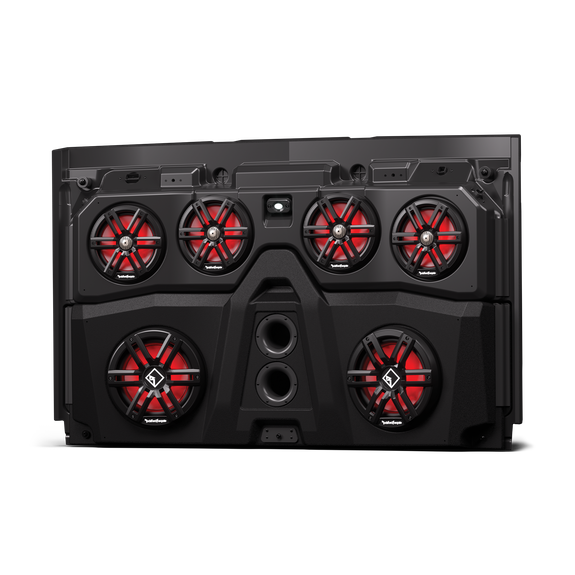 ROCKFORD FOSGATE- Front & Rear Audio Roof for Select 2018+ Polaris Ranger Crew Models RNGR18-ROOF4M2