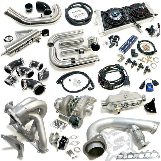 AFTERMARKET ASSASSINS- AA Pro R 4 Cylinder Complete Turbo Kit 350-600+hp **1-2 Week Lead Time**