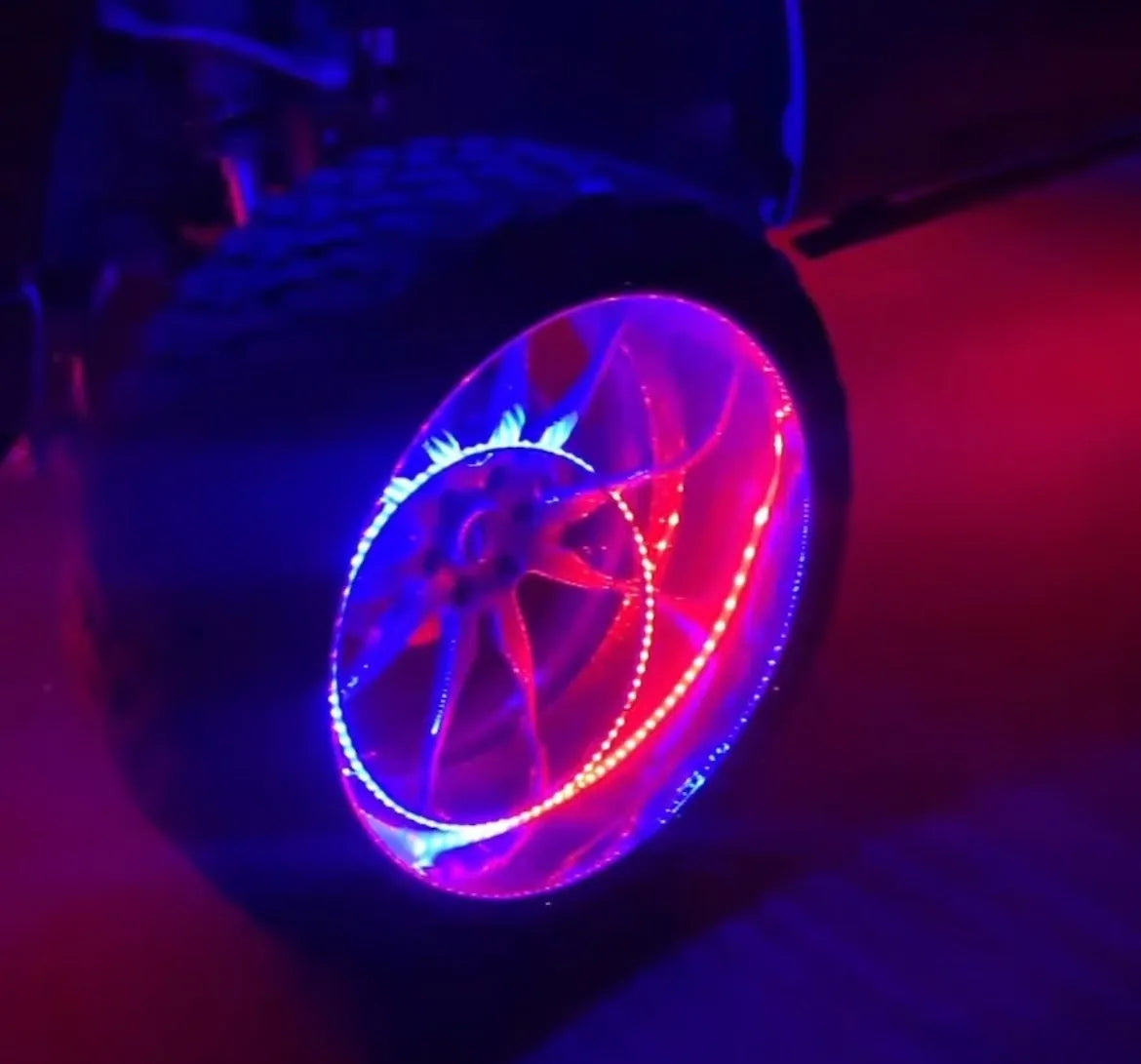 MWHIPS- 17inch RGB LED Wheel Ring Light Kit