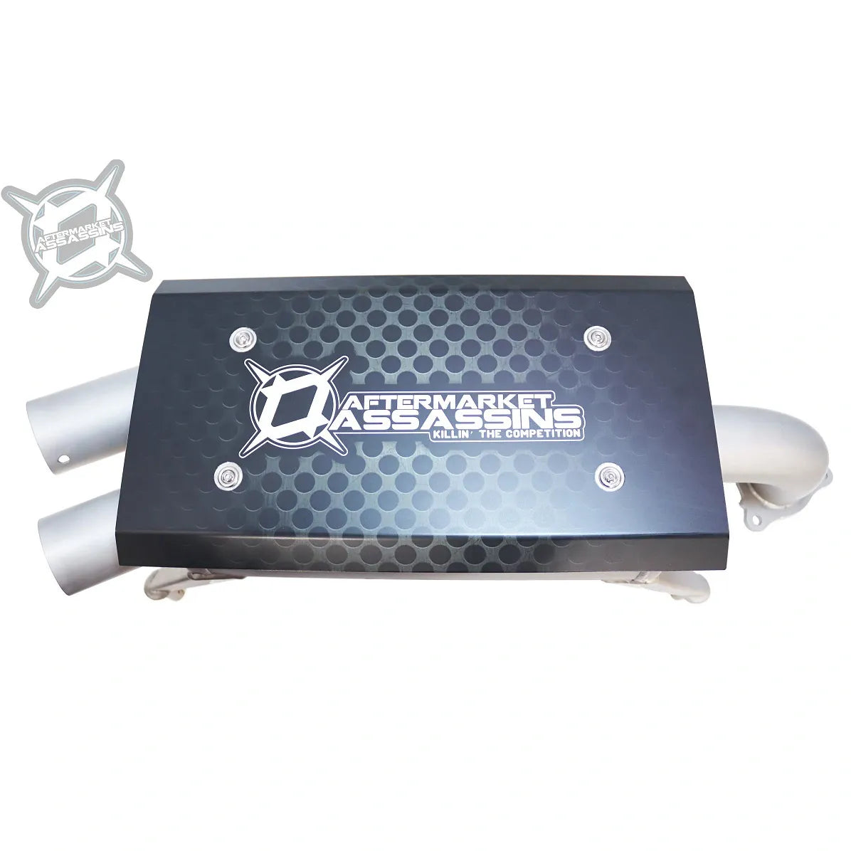 AFTERMARKET ASSASSINS- AA Stainless Slip-On Exhaust for 2020-Up RZR Pro XP/Turbo R
