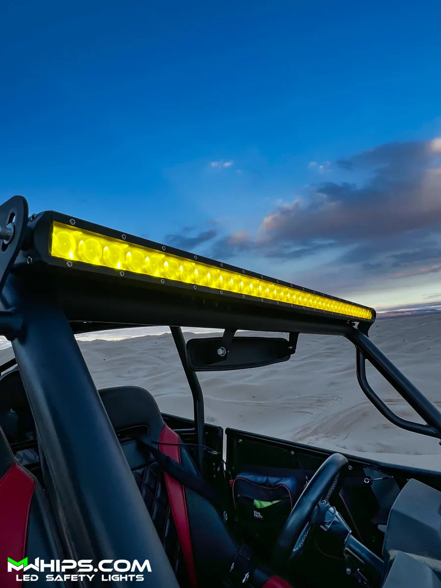 MWHIPS- 51" CREE LED LIGHT BAR - AMBER SPOT BEAM