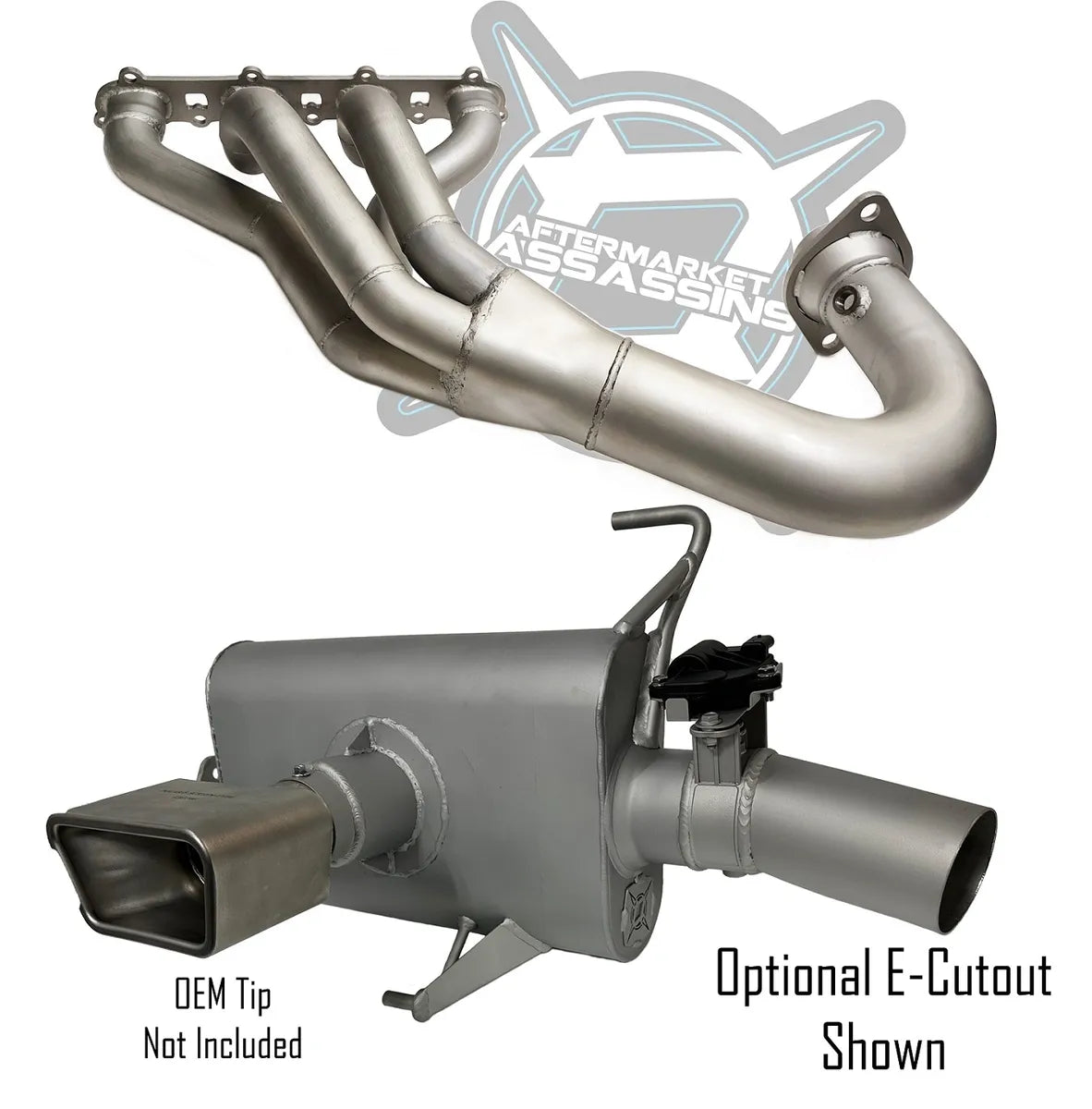 AFTERMARKET ASSASSINS- 2022-Up RZR Pro-R 4 Cylinder Full Exhaust **2-5 Day Lead Time**