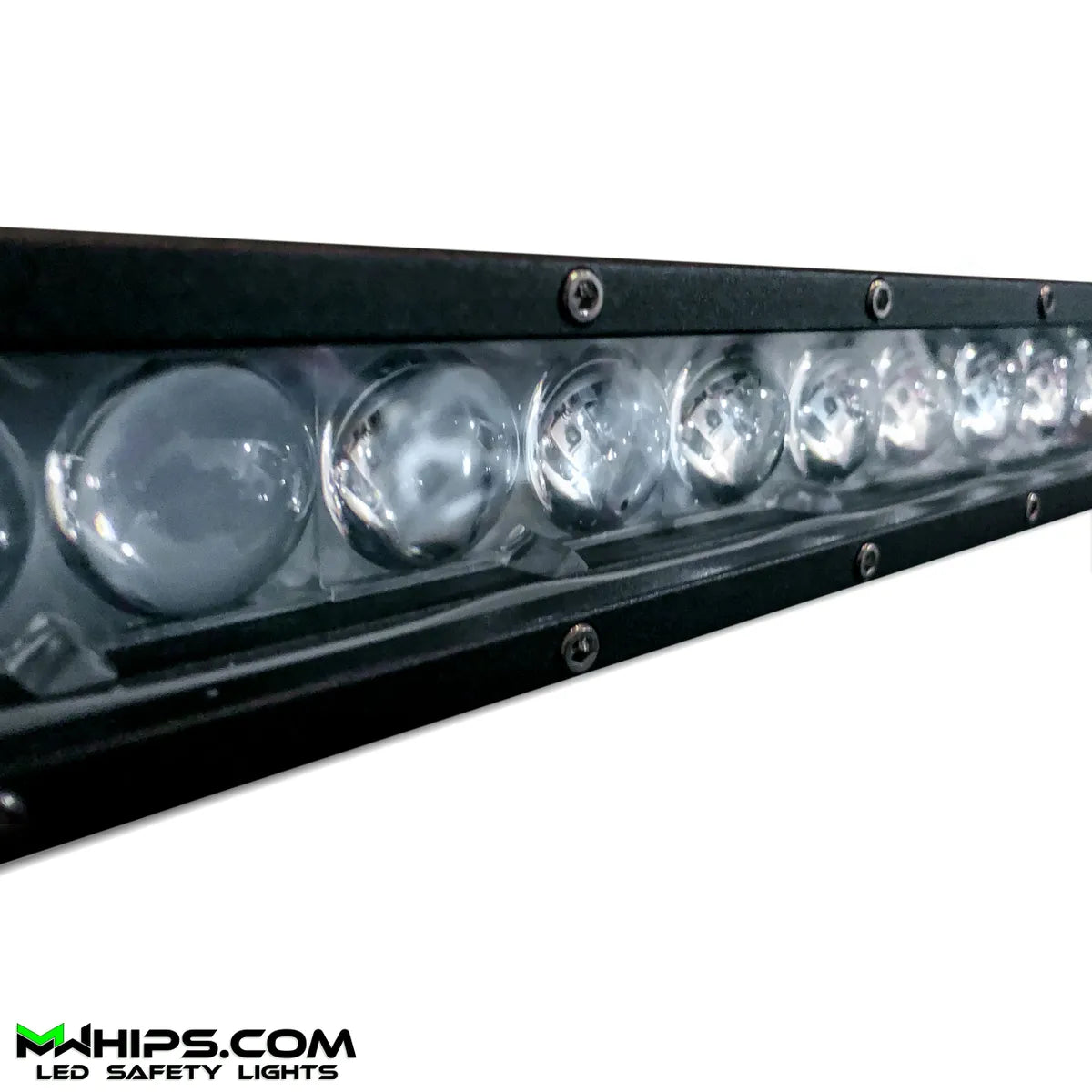 MWHIPS- 11" CREE LED LIGHT BAR - WHITE SPOT BEAM