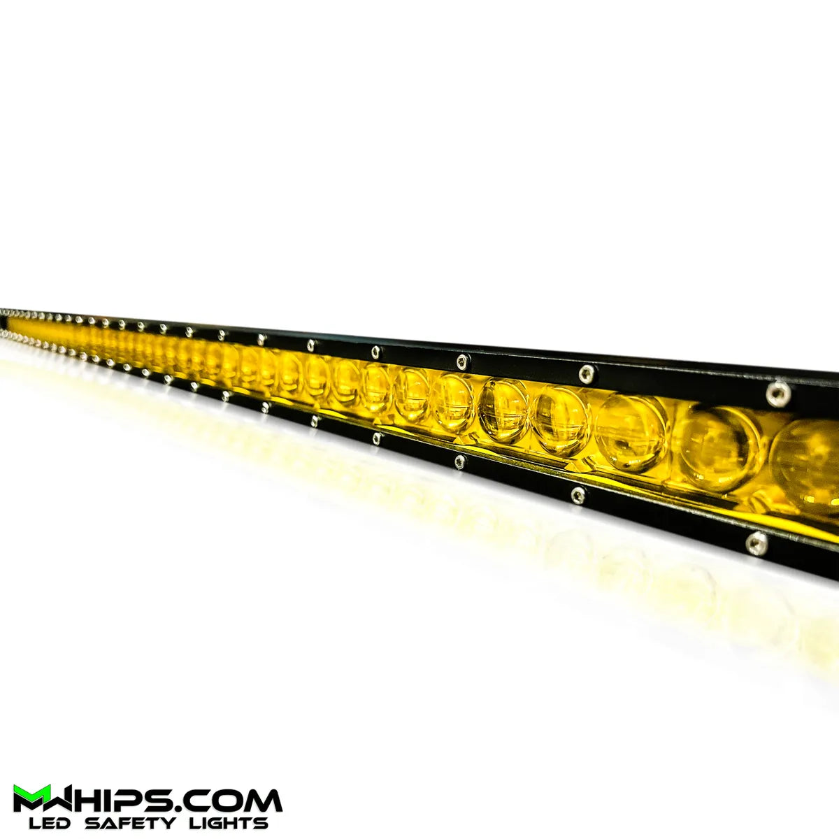 MWHIPS- 51" CREE LED LIGHT BAR - AMBER SPOT BEAM