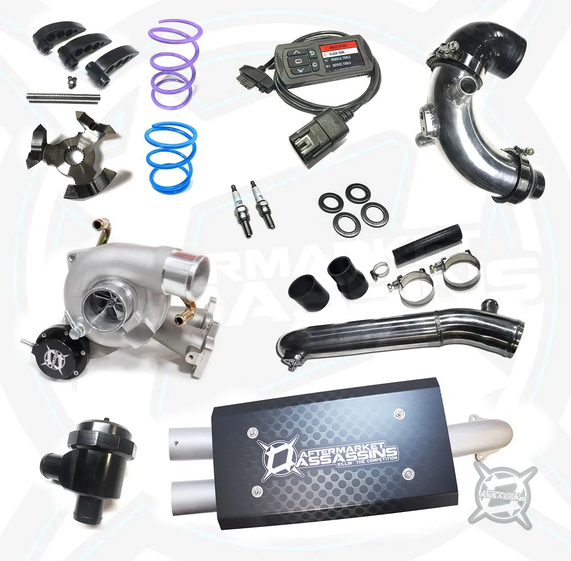 AFTERMARKET ASSASSINS- 2017-20 RZR XP Turbo Stage 4 Lock & Load Kit