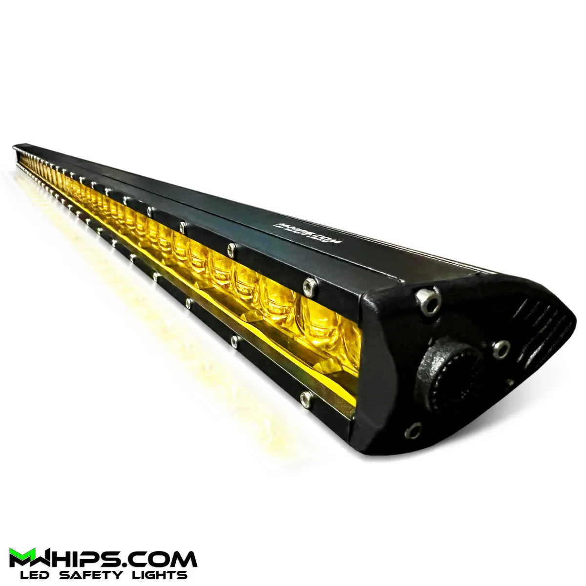 MWHIPS- 51" CREE LED LIGHT BAR - AMBER SPOT BEAM