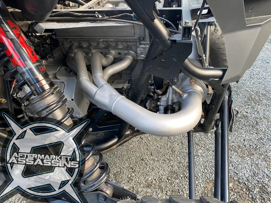 AFTERMARKET ASSASSINS- 2022-Up RZR Pro-R 4 Cylinder Full Exhaust **2-5 Day Lead Time**