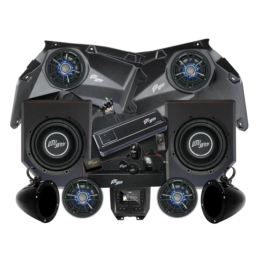 UTV STEREO- CAN-AM® X3 SIGNATURE SERIES STAGE 6 STEREO KIT | UTVS-X3-S6-S